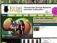 Tablet Screenshot of drbeynonsbugfarm.com